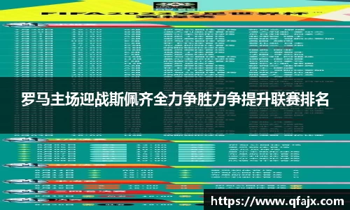 罗马主场迎战斯佩齐全力争胜力争提升联赛排名